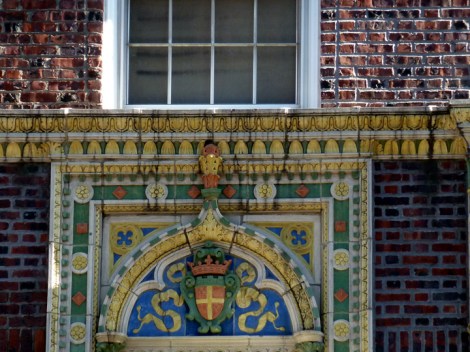 Window surmount at 39 Fifth Avenue.