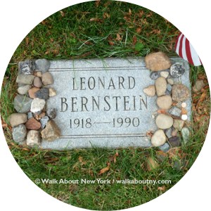 Gay Graves Tour, Green-Wood Cemetery, Brooklyn, Walk About New York, Lenoard Bernstein, Battle Hill