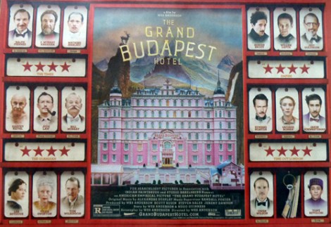 Wes Anderson’s The Grand Budpest Hotel 