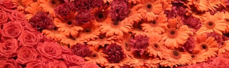 Macy’s Flower Show, Red Dress, Secret Garden