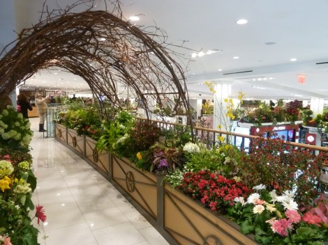 Macy’s Flower Show, arbor, Secret Garden