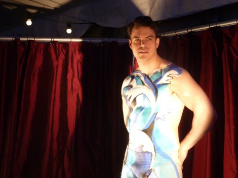 Cirque du Soleil, body painting, Amaluna