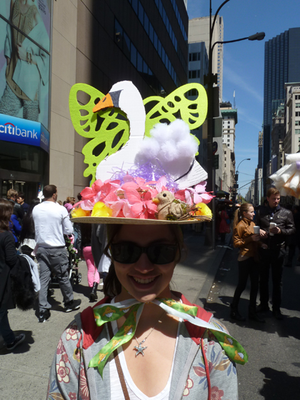 Easter Parade, Easter bonnet, New York, Fifth Avenue, butterfly hat