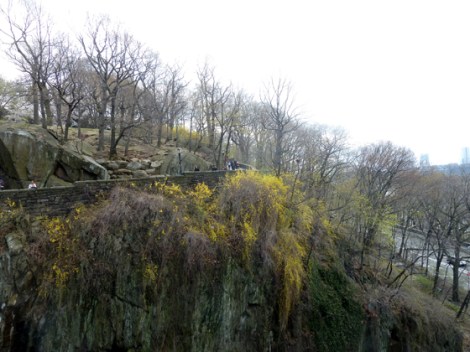 Fort Tryon Park, Hudson River, Manhattan, Schist