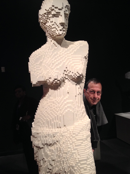 Lego, Nathan Sawaya, Discovery Center, Times Square, Venus de Milo