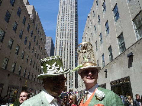 Easter Parade, Easter bonnet, New York, Fifth Avenue, Rockefeller Center, 30 Rock, top hat
