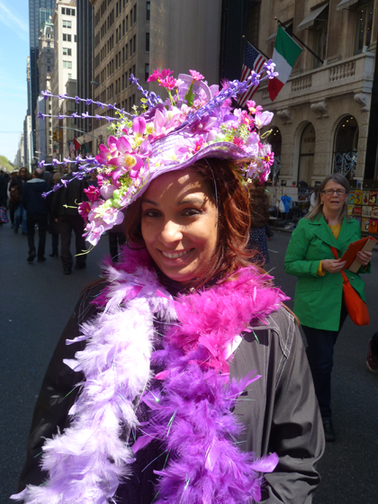 Easter Parade, Easter bonnet, New York, Fifth Avenue, feathers, flowers