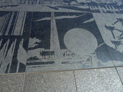 Flushing Meadows Corona Park, World’s Fair, 1964, 1939, Trylon, Persphere