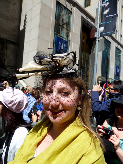 Easter Parade, Easter bonnet, New York, Fifth Avenue, veil