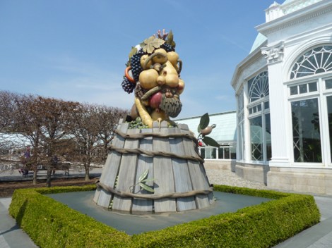 New York Botanical Garden, Enid A. Haupt Conservatory, Philip Haas, Giuseppe Arcimboldo