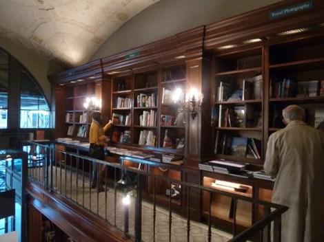 second-floor. mezzanine, Rizzoli’s