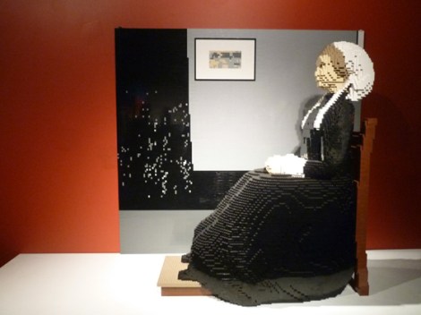 Lego, Nathan Sawaya, Discovery Center, Times Square, Whistler, Mother