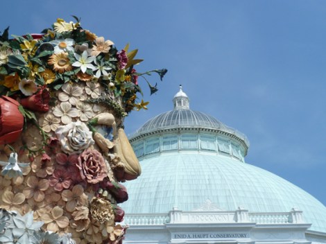 New York Botanical Garden, Enid A. Haupt Conservatory, Philip Haas, Giuseppe Arcimboldo, dome