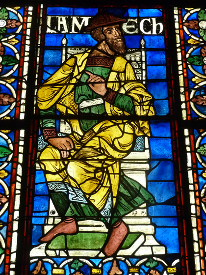 Fort Tryon Park, Hudson River, Manhattan, The Cloisters, Flowering Trees, Metropolitan Museum of Art, Stained Glass Windows, Canterbury Cathedral, Ancestors of Christ Windows 