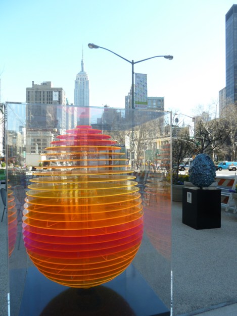 Fabergé egg hunt, Empire State Building, orange, Plexiglas, Flatiron building, April, Easter egg