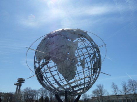 Flushing Meadows Corona Park, World’s Fair, 1964, 1939, Unisphere