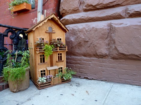 Gardening, Dollhouse, Plants, Greenwich Village, West 10th Street, New York City, Walking Tour