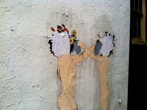 Ephemeral, flowers, love, Greenwich Village, Commerce Street, art, watering can, serendipity