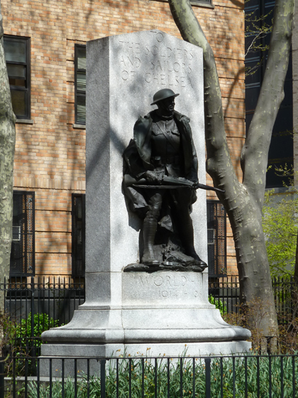 Chelsea Park World War I Memorial.