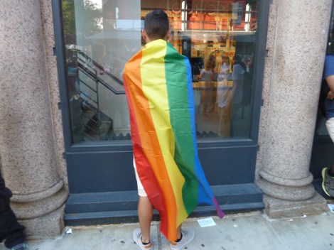 Gay Pride, New York City, Fifth Avenue Parade, Rainbow Gay Flag, Gay Pride Parade