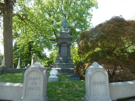 Trolley, Tour, Green-Wood Cemetery, Brooklyn, Historic Chapel, Taphophile, Cemetery, Warren and Wetmore, Samuel Morse, Minerva, Elias Howe, Boss Tweed, Steinway & Sons