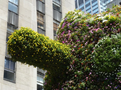 Jeff Koons, Rockefeller Plaza, Rockefeller Center, 30 Rock, Split-Rocker, Whitney Museum of American Art, Topiary