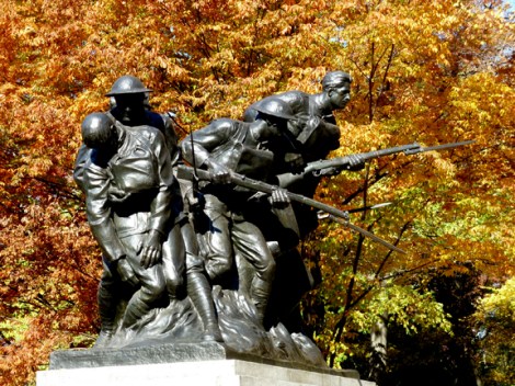 Seventh Regiment Armory, The Dandy Seventh, The Silk Stocking Regiment, The Citizen Soldier, 107th Infantry Memorial, Karl Illava, Fifth Avenue, Central Park, Doughboys, World War I, August 14th 1914
