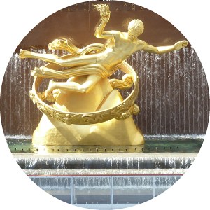 Rockefeller Center Art Walking Tour, Rockefeller Center, Prometheus, Paul Manship, 30 Rock, 