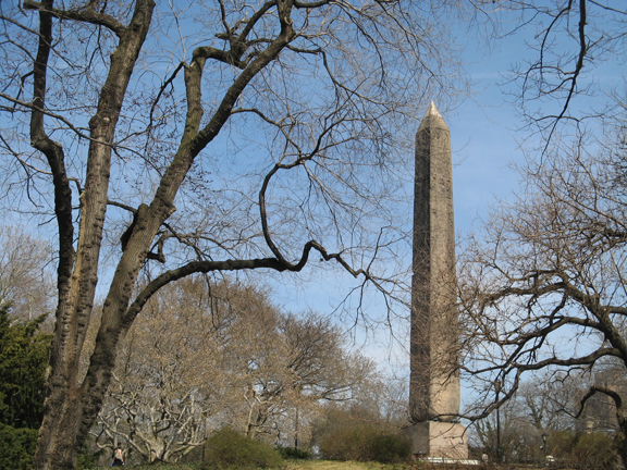 Central Park, Egyptian Obelisk, Cleopatra’s Needle, New York