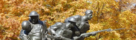 Seventh Regiment Armory, The Dandy Seventh, The Silk Stocking Regiment, The Citizen Soldier, 107th Infantry Memorial, Karl Illava, Fifth Avenue, Central Park, Doughboys, World War I, August 14th 1914