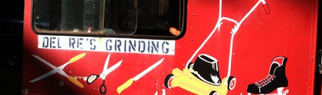 Knives, Sharpening, Dominic Del Re, Old New York, Bygone Era, Scissors, Knife Grinding, Knife Sharpening