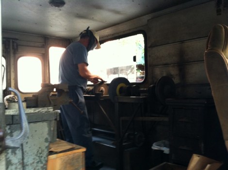 Knives, Sharpening, Dominic Del Re, Old New York, Bygone Era, Scissors, Knife Grinding, Knife Sharpening, Bell