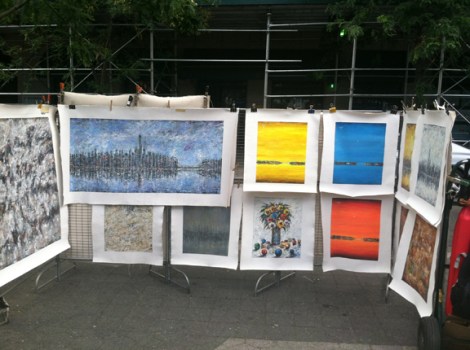 Union Square, Five Squares and a Circle Tour, Art, Music, Painters