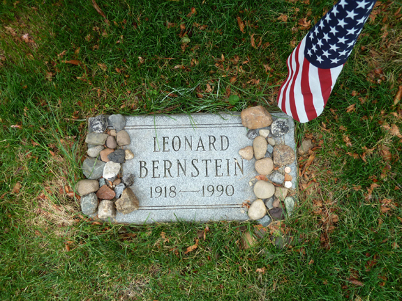 Photo 5. Maestro Bernstein is one of four composers on the Gay Graves Tours.