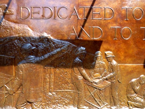 9-11, FDNY 9|11 Memorial Wall, Ground Zero, Bas-Relief, Bronze, Holland & Knight, Twin Towers, the Ten House, World Trade Center, Fire Department of New York
