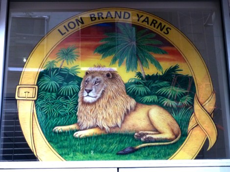 Knitting, Lion Brand Yarn Studio, Rosie the Riveter, 34 West 15th Street, Project Linus