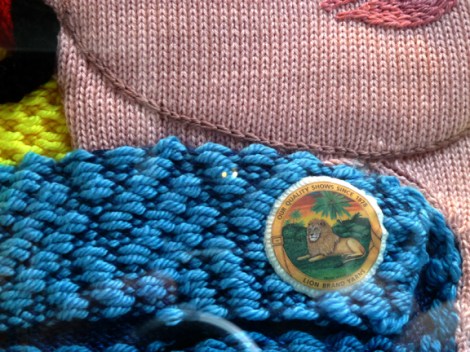 Knitting, Lion Brand Yarn Studio, Rosie the Riveter, 34 West 15th Street, Project Linus