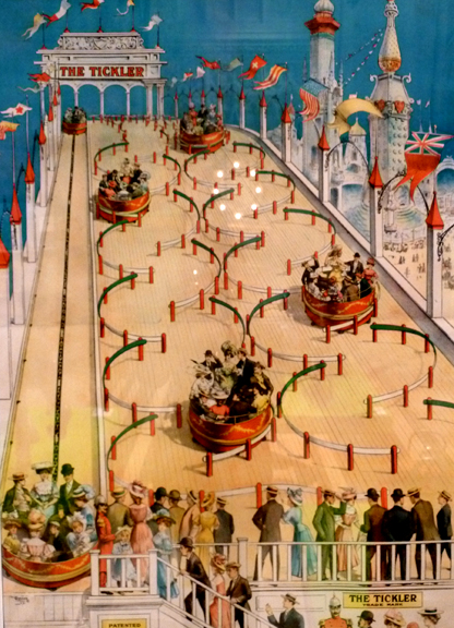 Green-Wood Cemetery, William F. Mangels, Coney Island, The Whip, Pocono Shooting Gallery, Wizard of Eighth St., carousel, cemetery, Historic Chapel