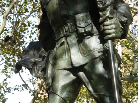 World War I, Armistice Day, Doughboy, Veterans Day, November 11th, Philip Martiny, the Great War, the War to End All War, Greenwich Village, Abingdon Square Park, Gold Star Moms, Alfred E. Smith, 1914