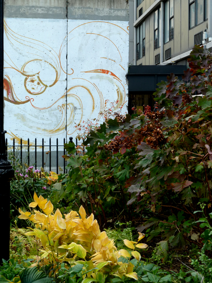 Berlin Wall, Battery Park City, Thierry Noir, 25th anniversary, East Germany, West Germany, 15th anniversary, Monsignor John J. Kowsky Plaza, New York City
