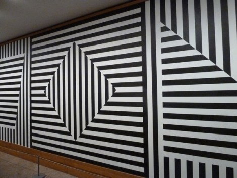 Sol LeWitt, Metropolitan Museum of Art, MMA, wall drawing, Black and White, Op Art, Conceptual Art, Modern Art, Metropolitan Transportation Authority, Geometric