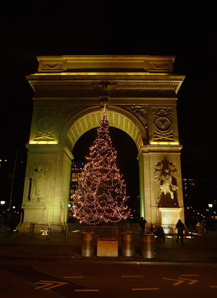 Christmas Tree, Greenwich Village, Washington Square Park, Washington Arch, Rockefeller Center, Tree Lighting Ceremony, Christmas Tree Tradition