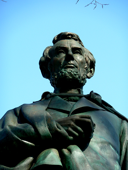 Abraham Lincoln, Union Square Park, George Washington, Independence Staff, Henry Kirke Brown, Lincoln Building, the Great Emancipator, Fiorello H. La Guardia, Bronze, Sculpture