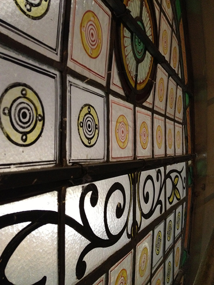 Jefferson Market Library, Library, Greenwich Village, Jefferson Market Courthouse, Courthouse, Stained Glass Window, Stained Glass, Victorian Gothic, handmaiden of architecture, New York Public Library, New York,