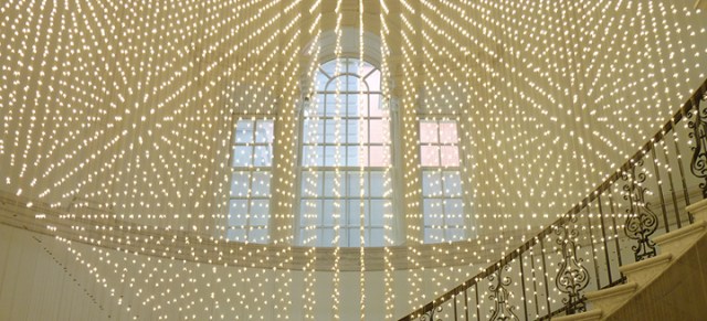 Photophore Starlight En Porcelaine – Blanc, Forme Dôme, Neuf En Boîte