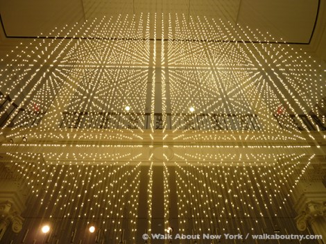 Museum of the City of New York, Starlight, Hanging Grid 2, New York City, Fifth Avenue, Light, sculpture, LED,