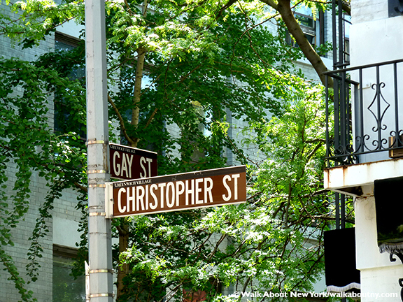 Walk About New York, Gay Village Walking Tour, Greenwich Village, New York City, NYC, New York, Christopher Street, Gay Street, Eleanor Roosevelt, Ed Koch, Bella Abzug, Larry Kramer, Frank Paris, Arthur Laurents, Paul Cadmus, St. Luke’s Place, Keith Haring