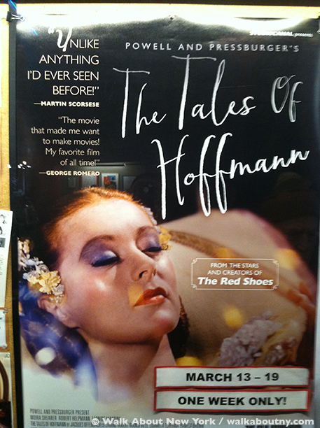 The Tales of Hoffmann, Michael Powell, Emeric Pressburger, Martin Scorsese, Opera, Warner Brothers Motion Picture Imaging, Movies, Classics, 1951, Moira Shearer, Film Forum, New York
