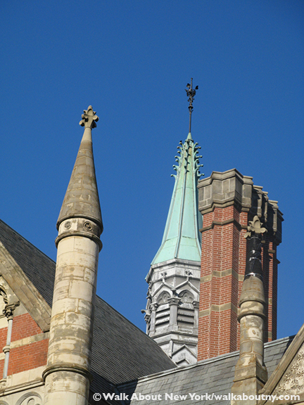 Jefferson Market Library, New York, Greenwich Village, Third Judicial District Courthouse, Calvert Vaux, Victorian Gothic, Henry Thaw, Murder Trial, Stanford White, Evelyn Nesbit, Ada Louise Huxtable, clock tower