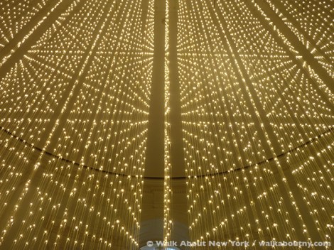 Museum of the City of New York, Starlight, Hanging Grid 2, New York City, Fifth Avenue, Light, sculpture, LED,